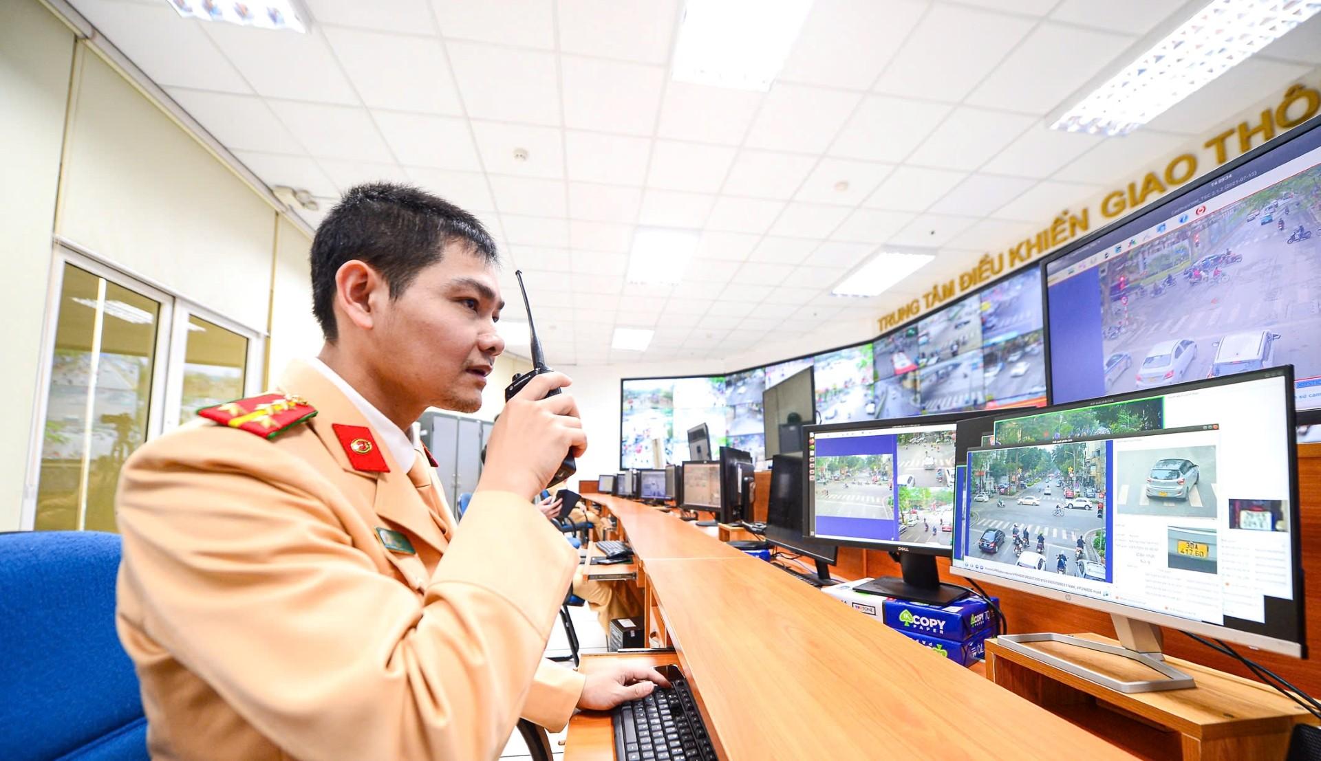 571 biển số xe bị phạt nguội tháng 3.2025 tại Hà Nội