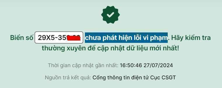 Danh sách phạt nguội Bắc Giang tháng 3.2025-2