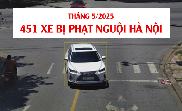 Danh sách xe bị phạt nguội Hà Nội tháng 5/2025 đầy đủ và chi tiết