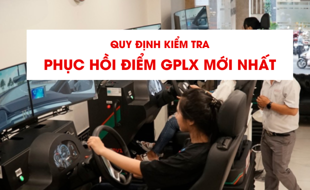 Cục CSGT thông báo quy định kiểm tra phục hồi điểm GPLX