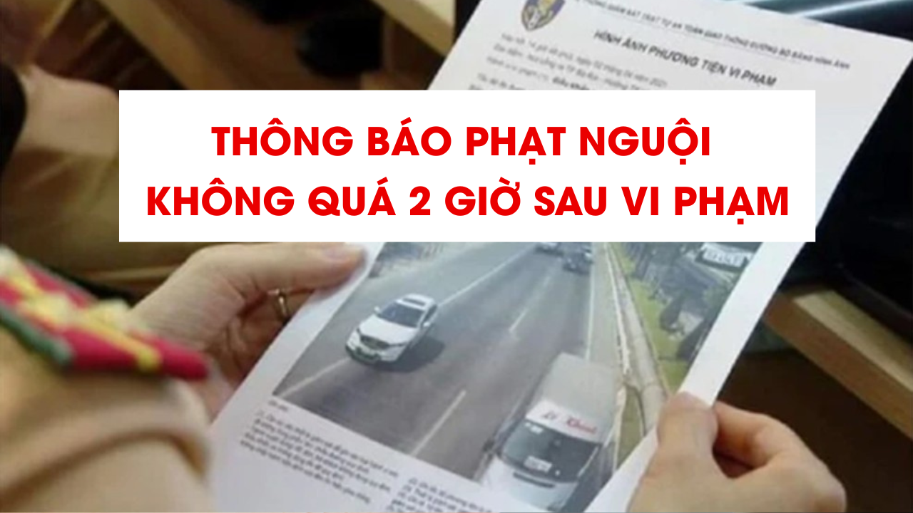 Thông báo phạt nguội -1