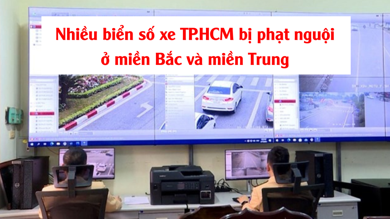 biển số xe bị phạt nguội