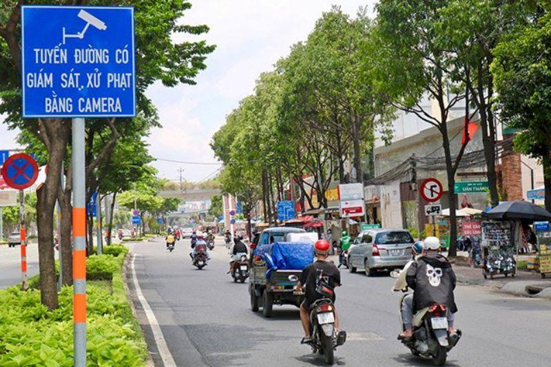 Các điểm lắp camera phạt nguội tại TPHCM