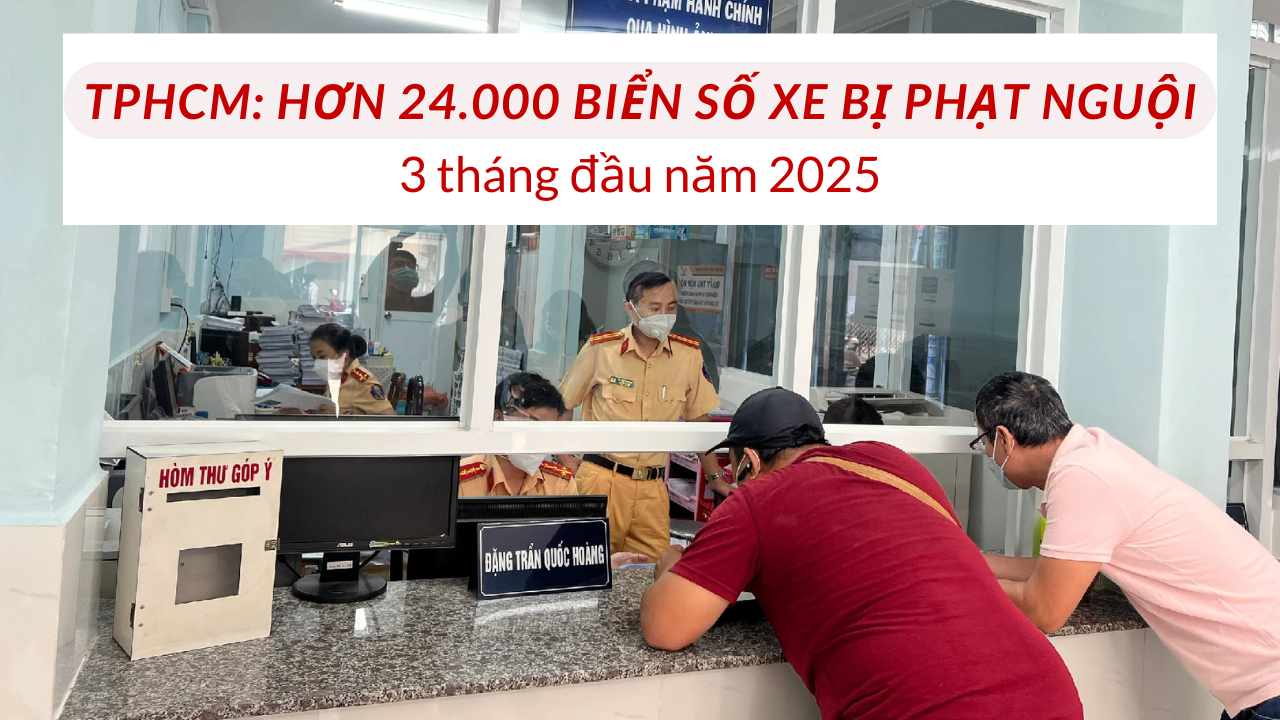 phạt nguội TP. Hồ Chí Minh hiện nay