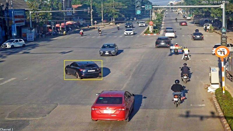 vị trí điểm lắp camera phạt nguội ở Bắc Giang hiện nay
