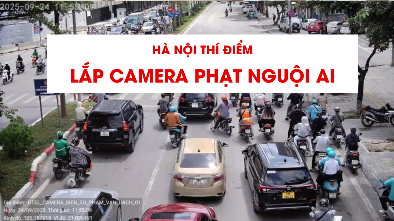 Hà Nội lắp camera AI