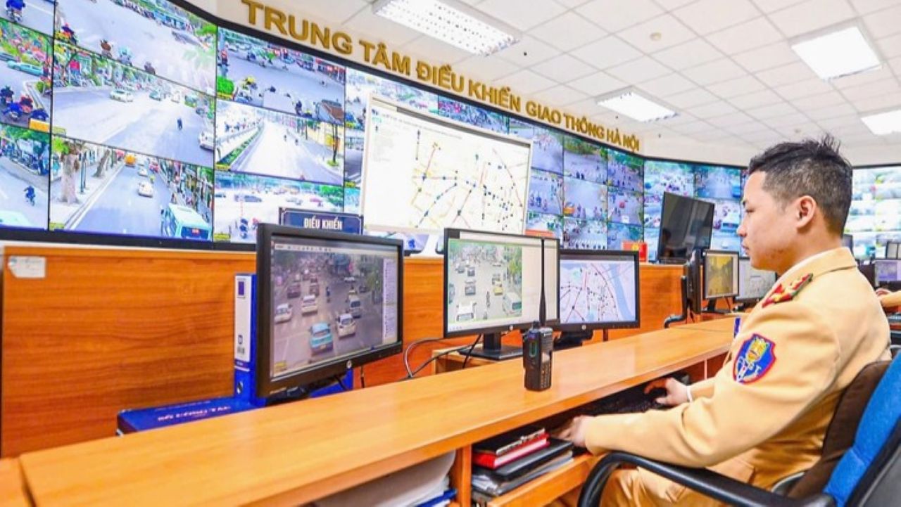 camera AI giao thông Hà Nội
