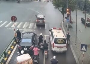 Vượt đèn đỏ là lỗi vi phạm phạt nguội thường gặp ở Bắc Ninh